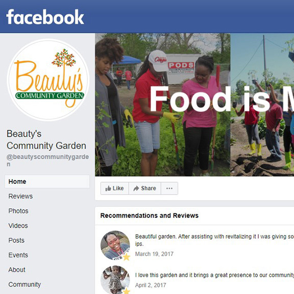 Beauty’s Community Garden Social Media Campaign