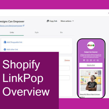 Shopify LinkPop Overview